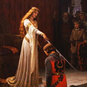 the accolade by edmund blair leighton